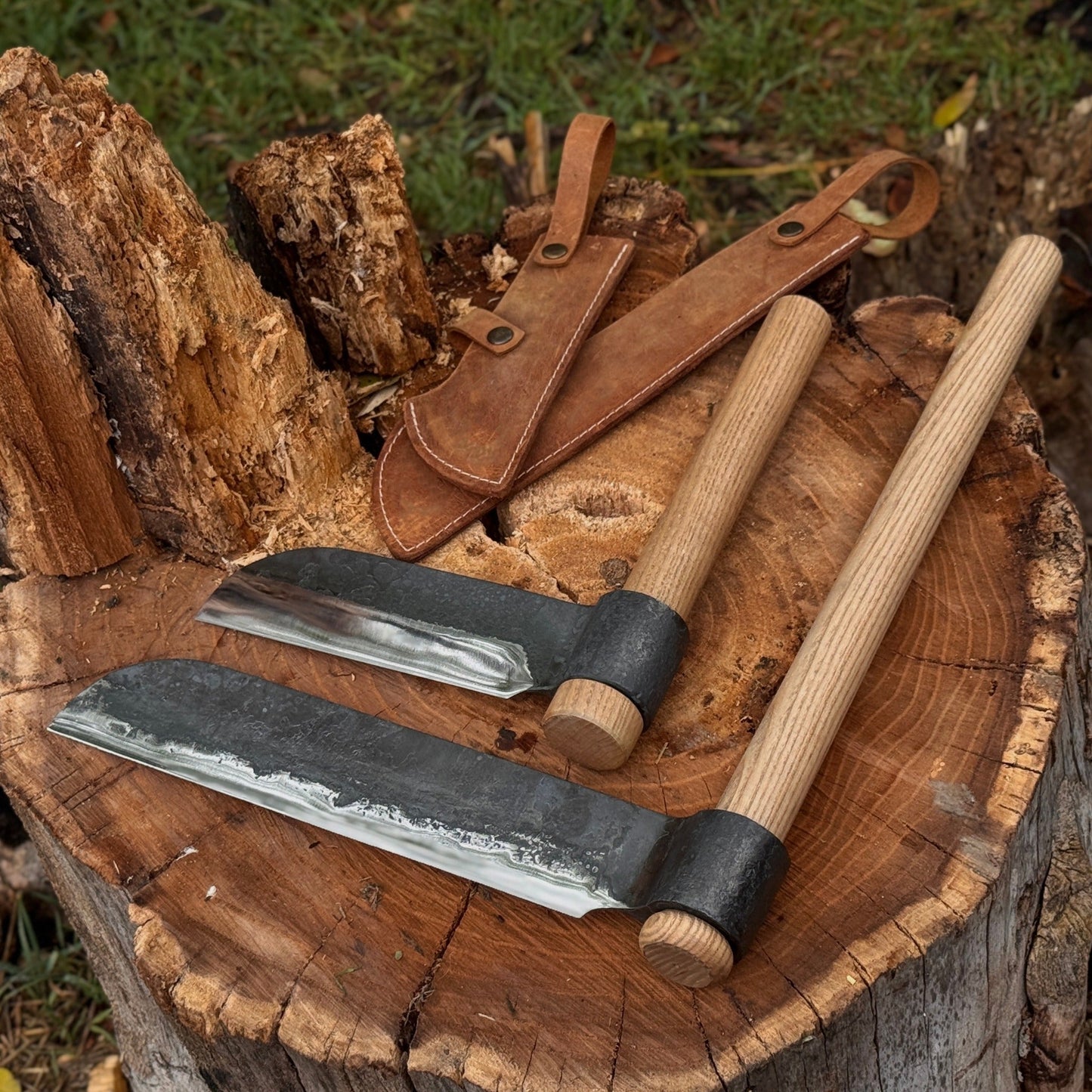 2-Piece Splitting Froe Set - Norfolk Wood Shop