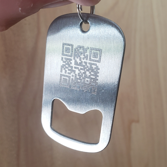 Norfolk Wood Shop Bottle Opener Keychain