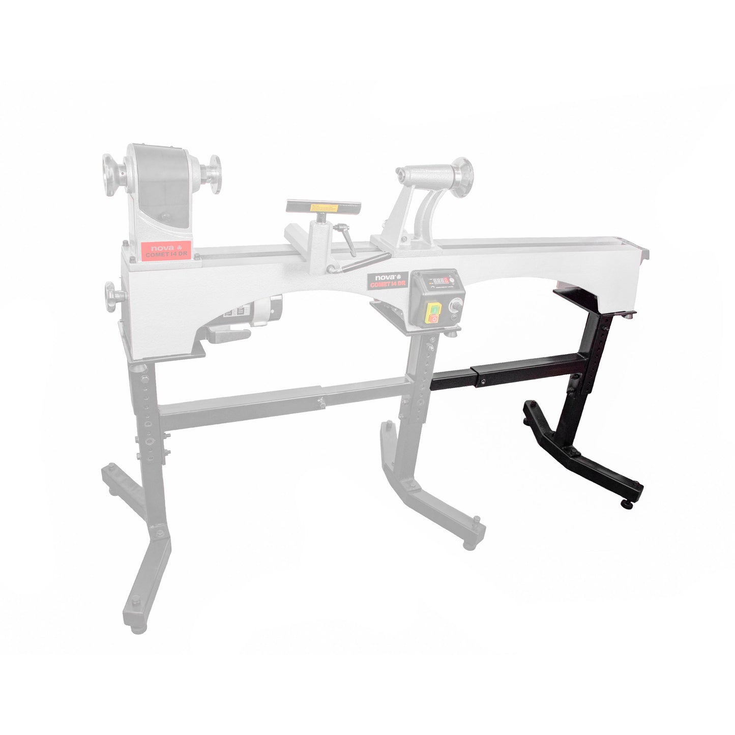 47050 Stand Extension (If 46901 or 47001 Bed Extension is added to lathe)