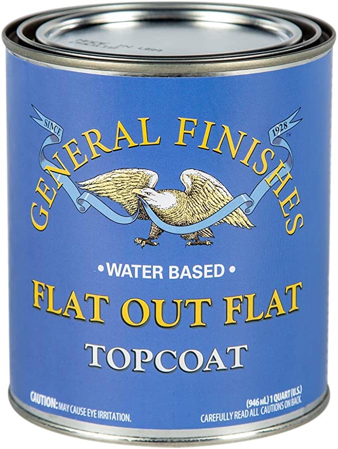 Flat Out Flat Water Based Topcoat
