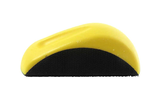 Ergonomic Hand Sanding Pad for 5" hook and loop discs