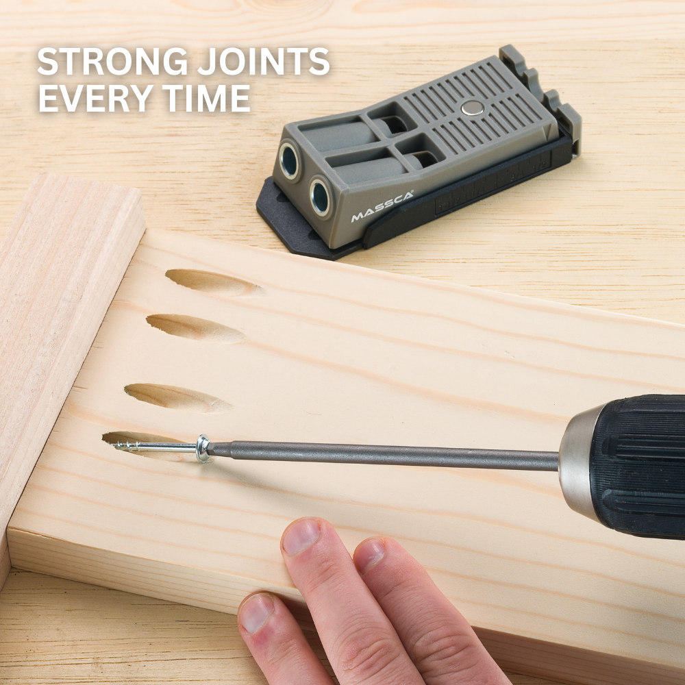 Massca Twin Pocket Hole Jig (Jig Only)