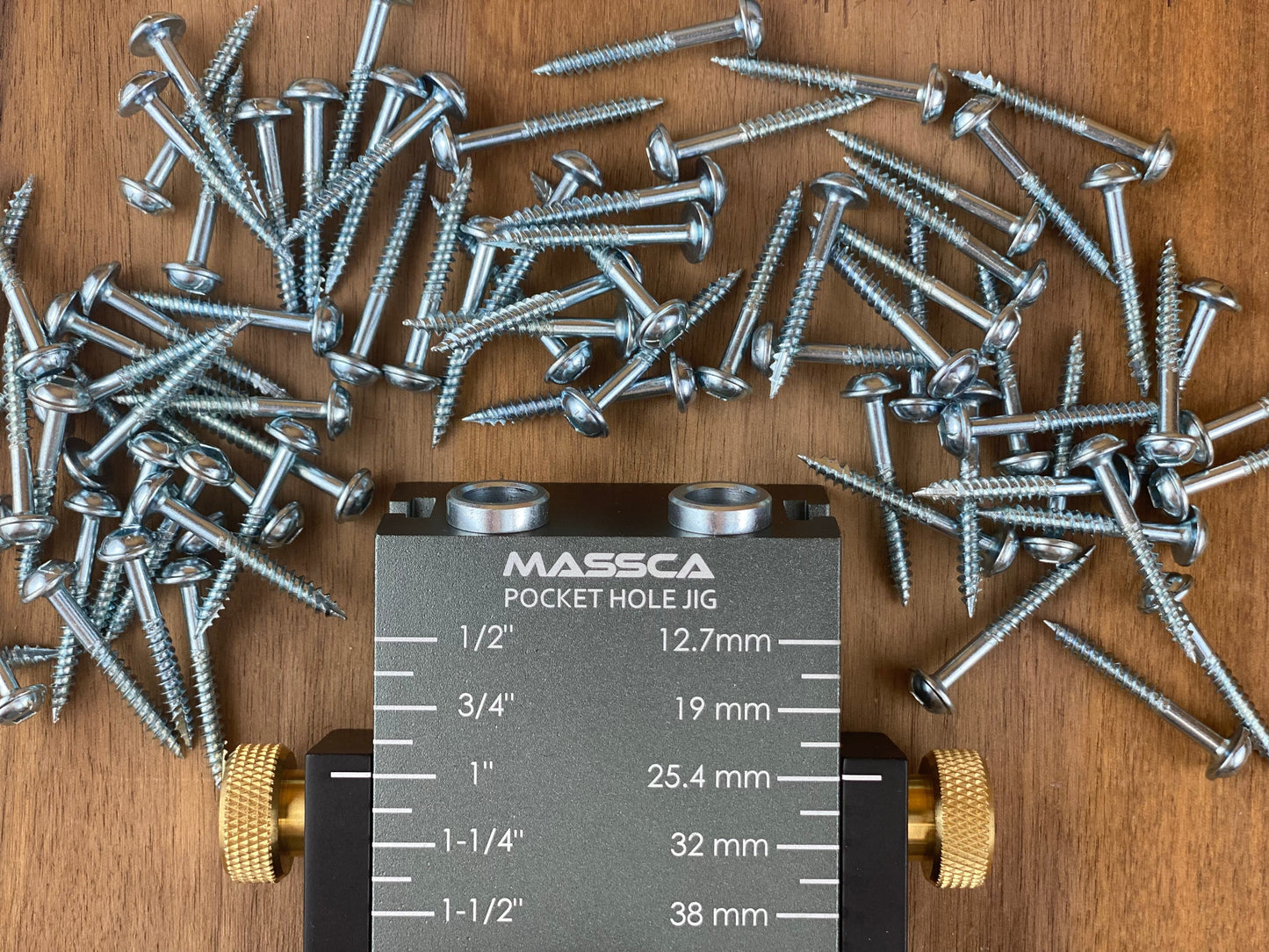 Massca Aluminum Twin Pocket Hole Jig