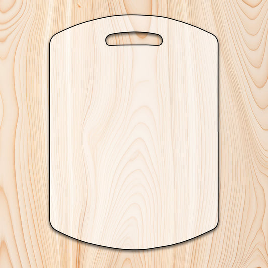 Rounded Edge Cutting Board or Charcuterie Board Router Template