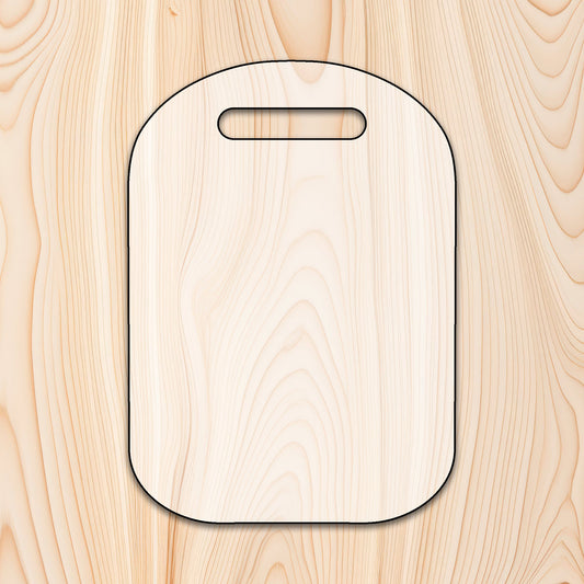 Modern Rounded Cutting Board or Charcuterie Board Router Template