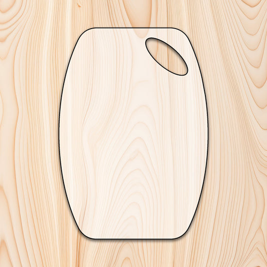 "The Crafted Curve" Cutting Board or Charcuterie Board Router Template