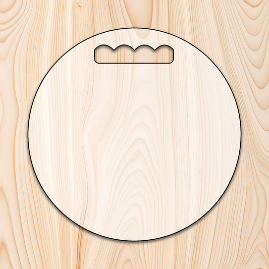 Circle Cutting Board or Charcuterie Board Router Template