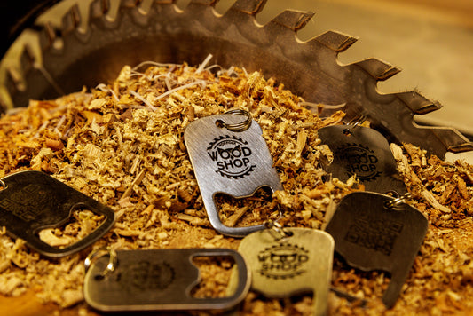 Norfolk Wood Shop Bottle Opener Keychain