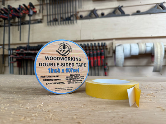 Double-Sided Woodworking Tape - Norfolk Wood Shop