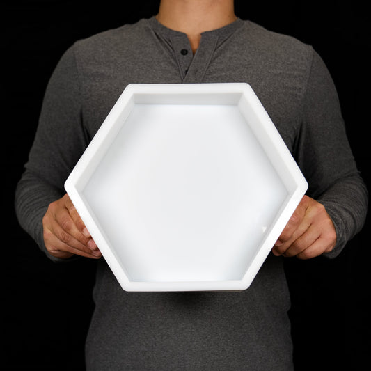 12x12x3 Hexagon Silicone Mold