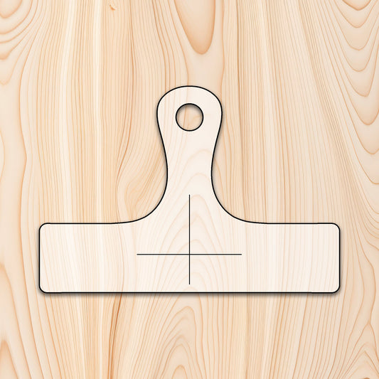 Traditional Rounded Edge Cutting Board or Charcuterie Board Handle Router Template