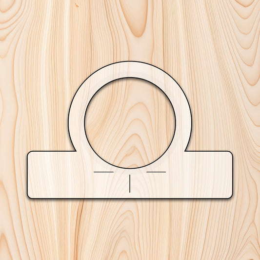 Round Handle Cutting Board or Charcuterie Board Handle Router Template