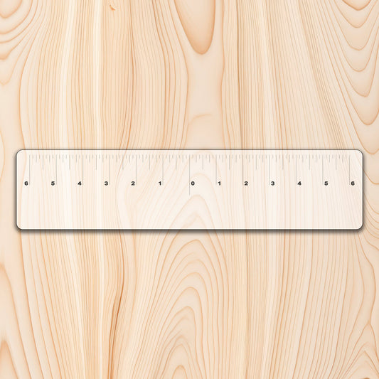 Equal Distance Measuring Ruler 12"
