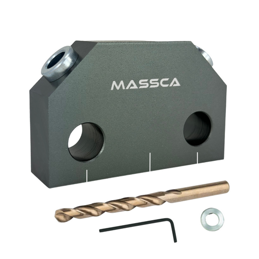 Massca Dowel Jig X - For Angled Dowel Joints (Pack of 2)