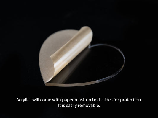 Clear Acrylic Measuring Ruler Kit ( 3 Ruler Kit)