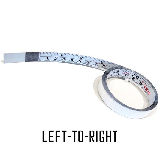 Self Adhesive Measuring Tape | 70.8" (180cm) Length Dual Measurement Rule