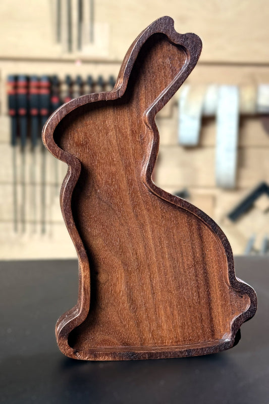 Cottontail Rabbit Tray Router Template