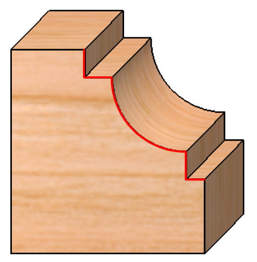 C/T Slot/Undercut 2 Fl X3/4"Cd X1/8 Cl X 1/4 C Dep