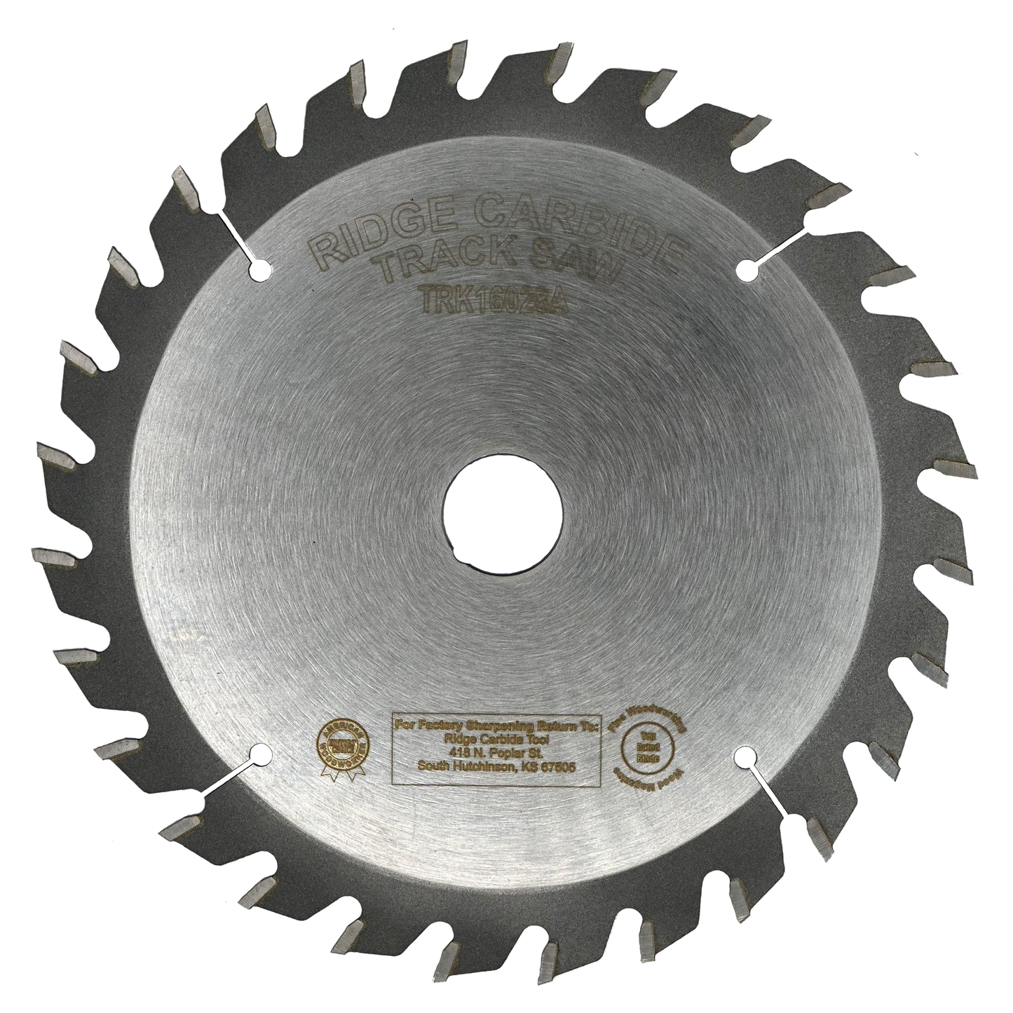 Ridge Carbide 160MM X 28T ATB 20MM +15 1.6/2.2 M5 TRACK SAW RIP BLADE