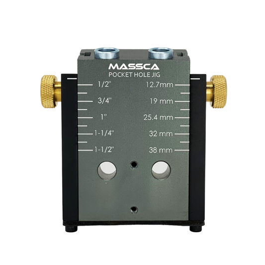 Massca Aluminum Twin Pocket Hole Jig