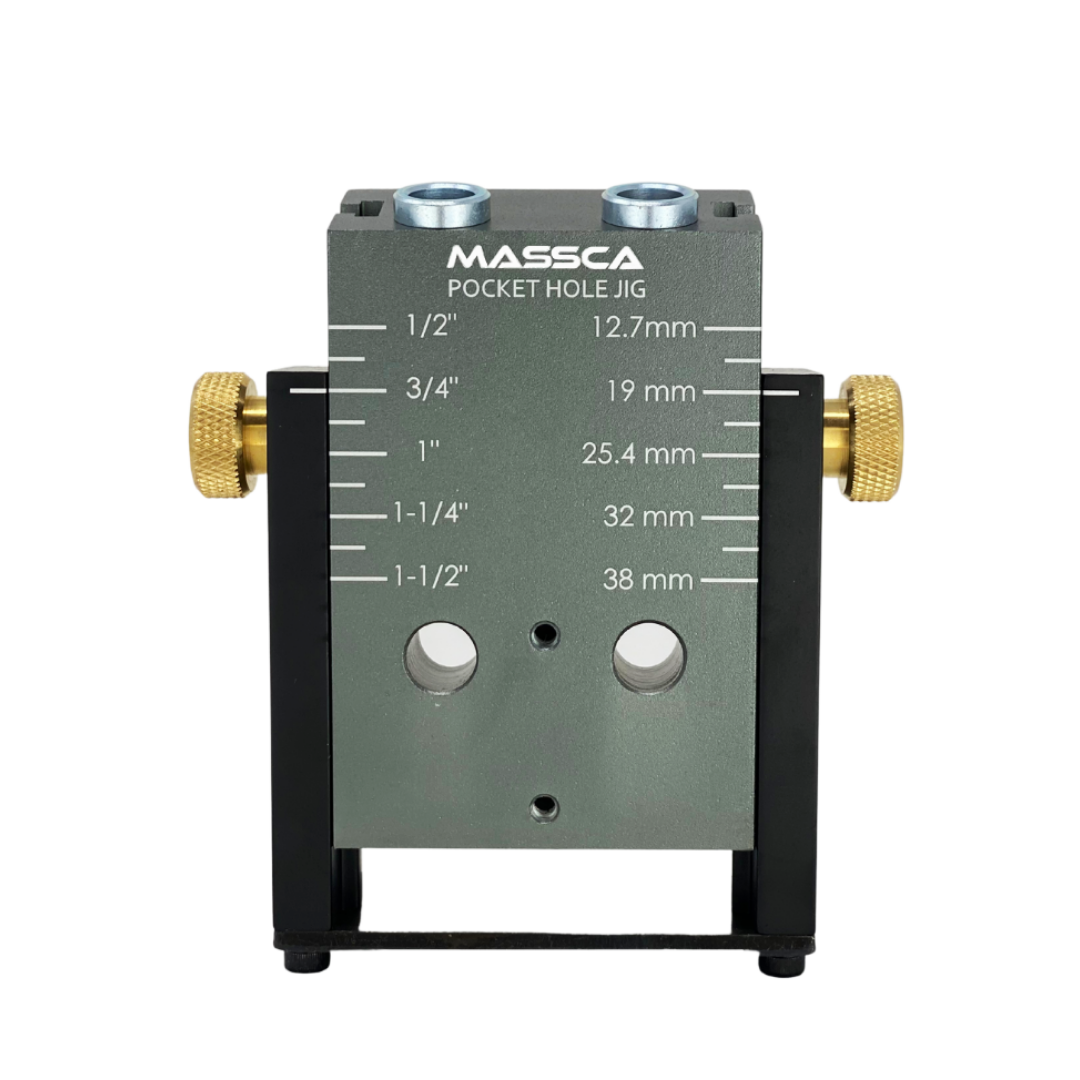 Massca Aluminum Twin Pocket Hole Jig