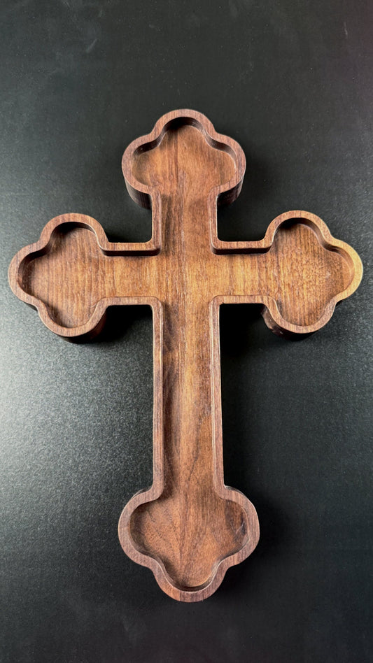 Budded Cross Tray Router Template