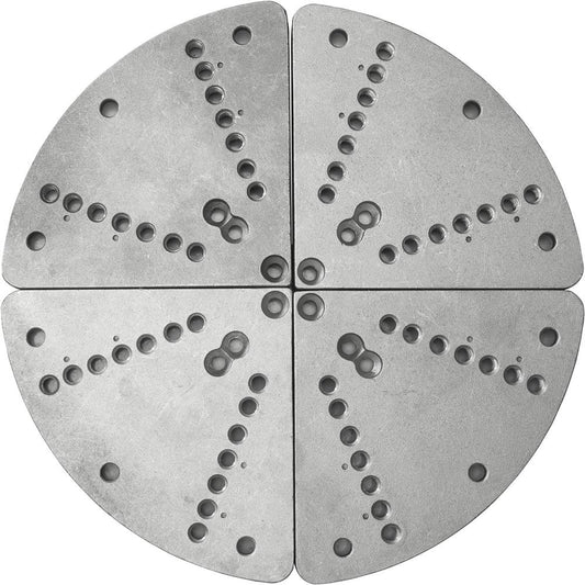 3.75" Flat Jaws for 4-Jaw Chuck
