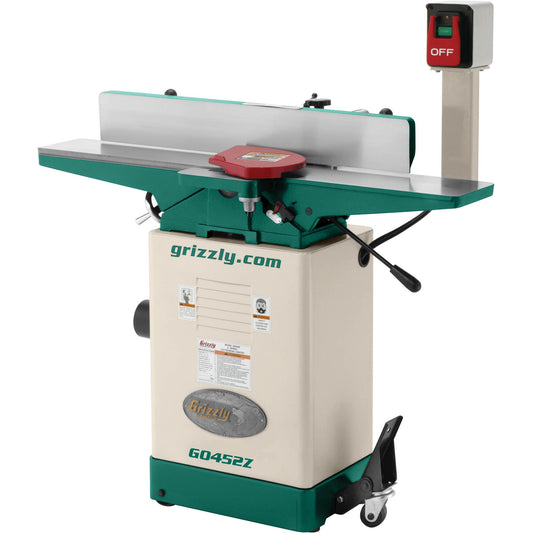 Grizzly G0452Z - 6" x 46" Jointer w/ Spiral Cutterhead