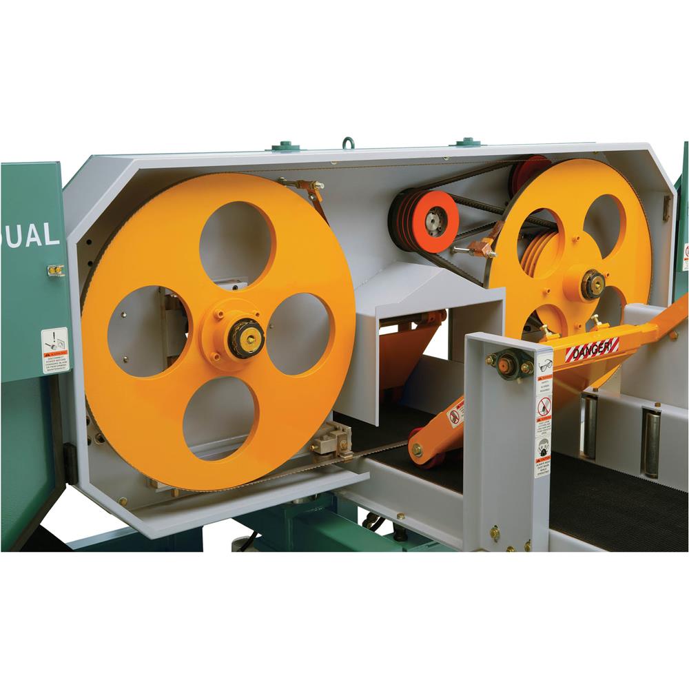 Grizzly G0504 - 16" 30 HP 3-Phase Dual Conveyor Horizontal Resaw Bandsaw