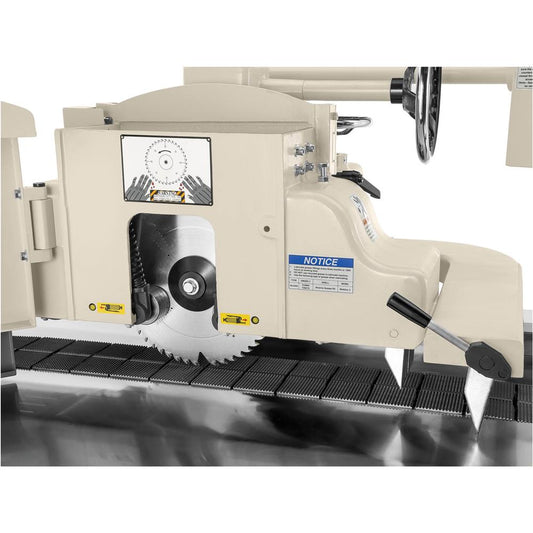 Grizzly G0524 - 15 HP 3-Phase Straight-Line Rip Saw