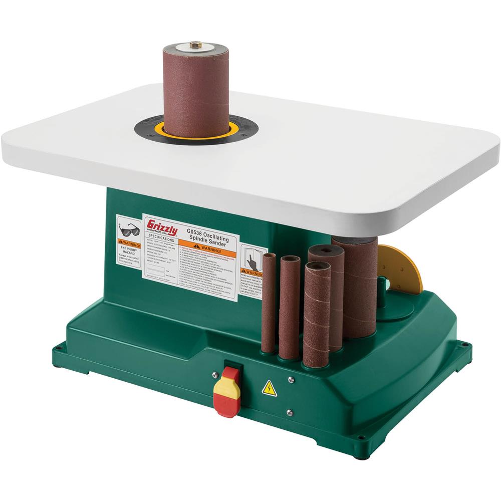 Grizzly G0538 - 1/3 HP Oscillating Spindle Sander