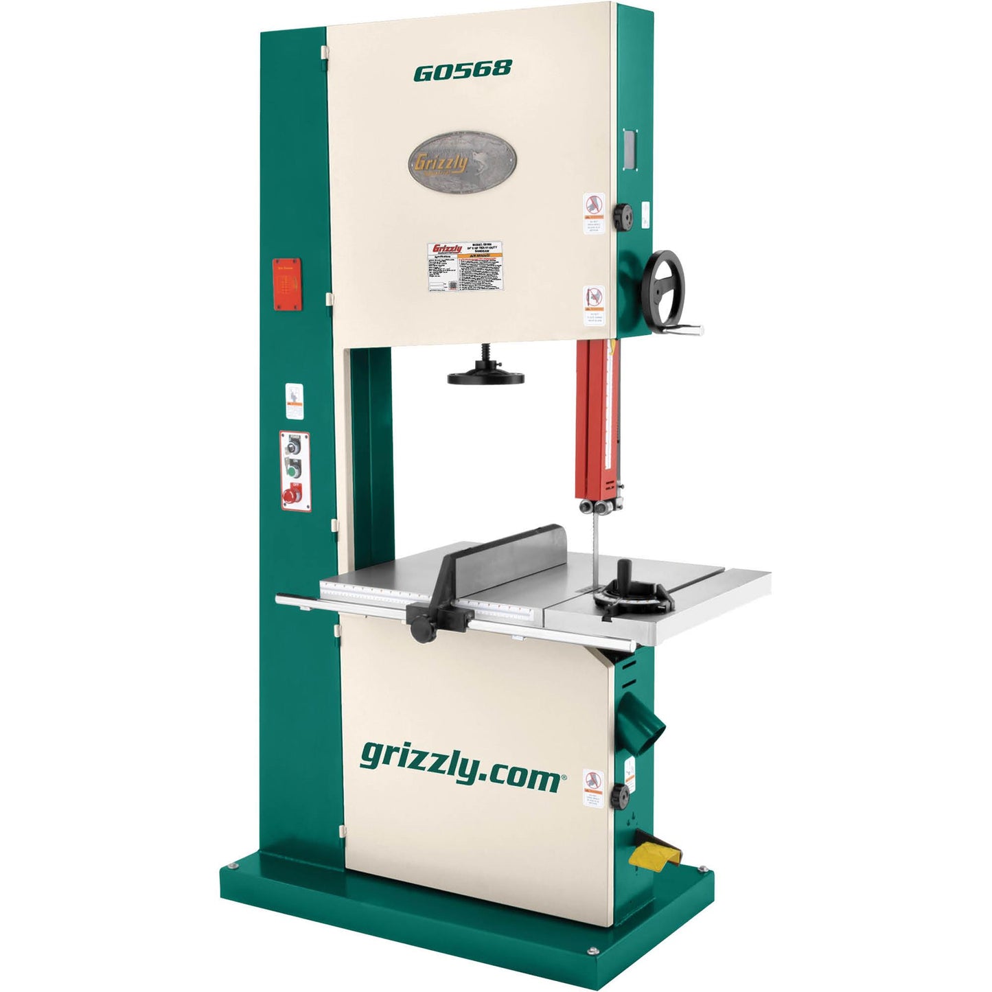 Grizzly G0568 - 24" 5 HP Industrial Bandsaw