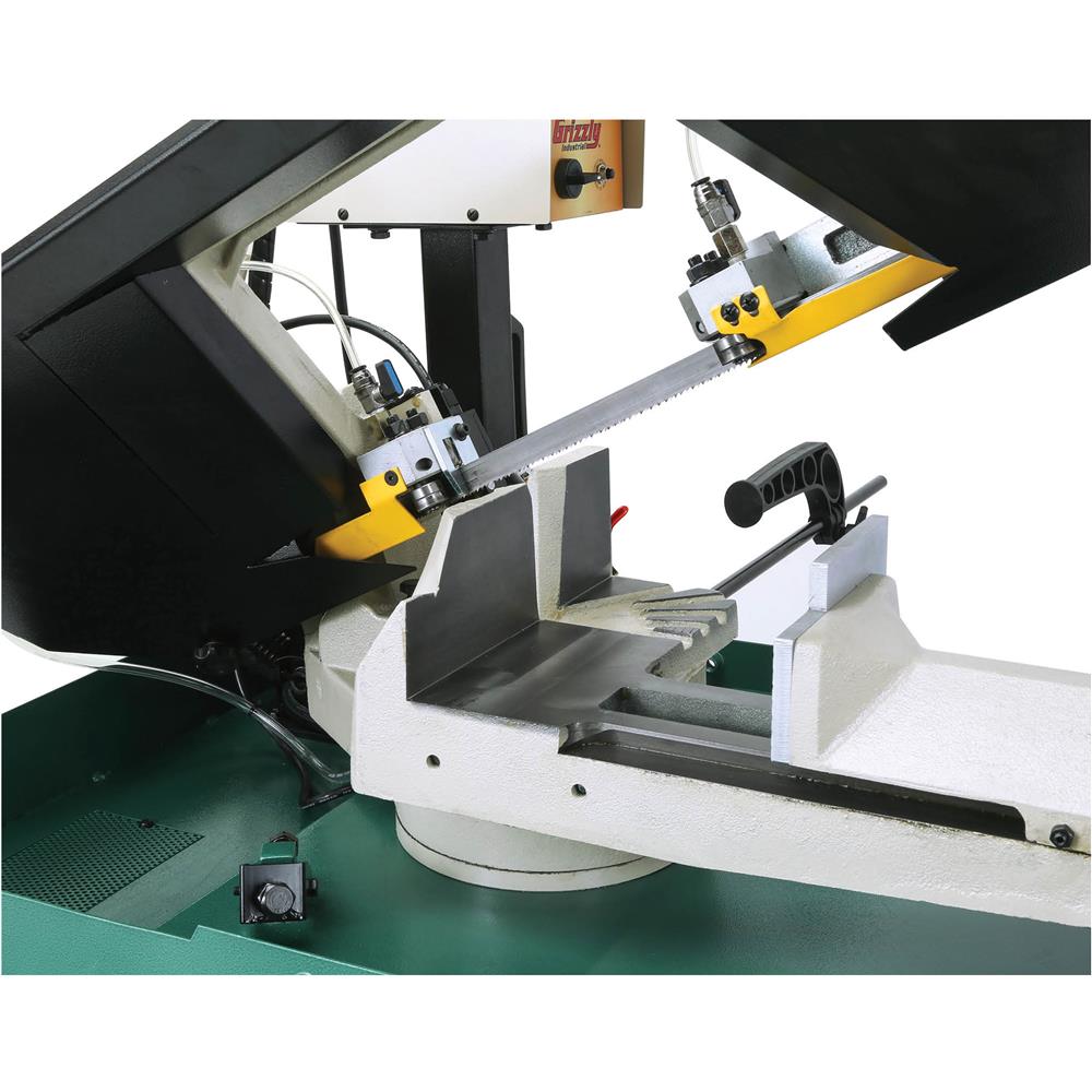 Grizzly G0613 - 7" x 8-1/4" 1 HP Swivel Metal-Cutting Bandsaw