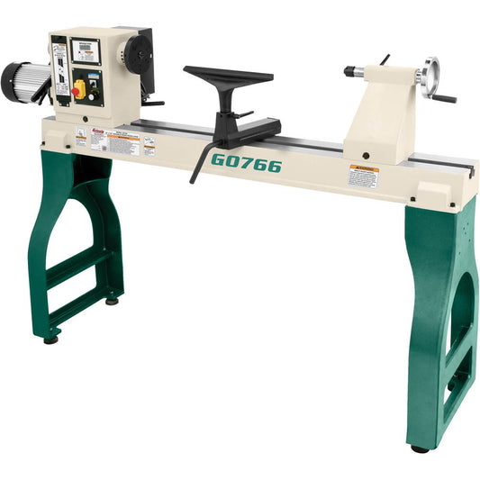 Grizzly G0766 - 22" x 42" Variable-Speed Wood Lathe
