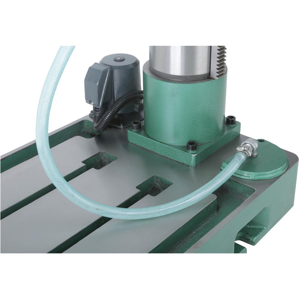 27-1/2" Heavy-Duty Gearhead Drill Press, Tapping & L-Table