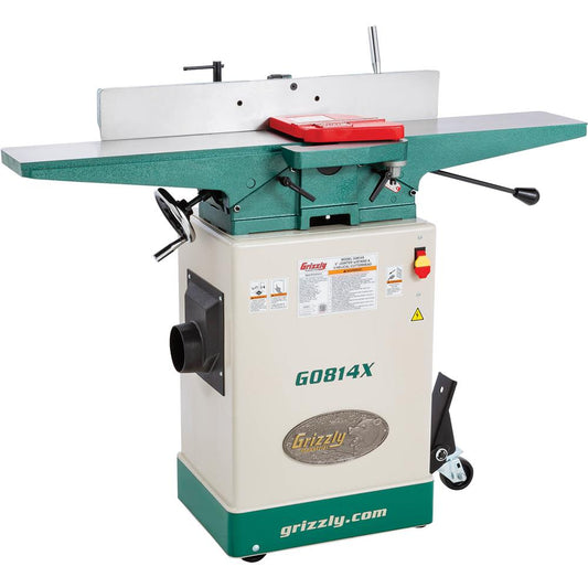 6" Jointer with V-Helical Cutterhead