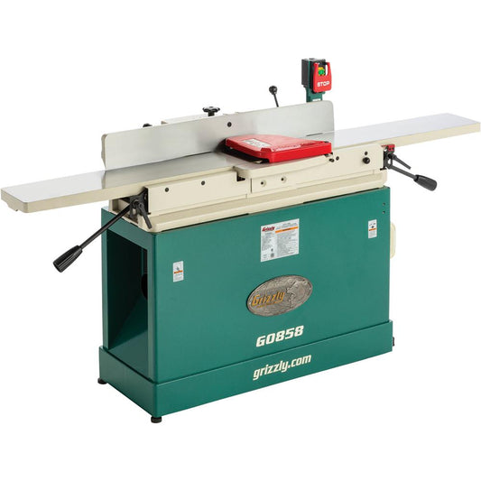 8" x 76" Parallelogram Jointer w/ Helical Cutterhead & Mobile Base