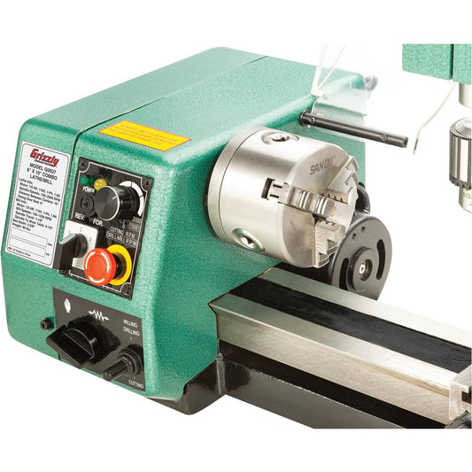 Grizzly G0937 - 6" x 10" Combo Lathe/Mill