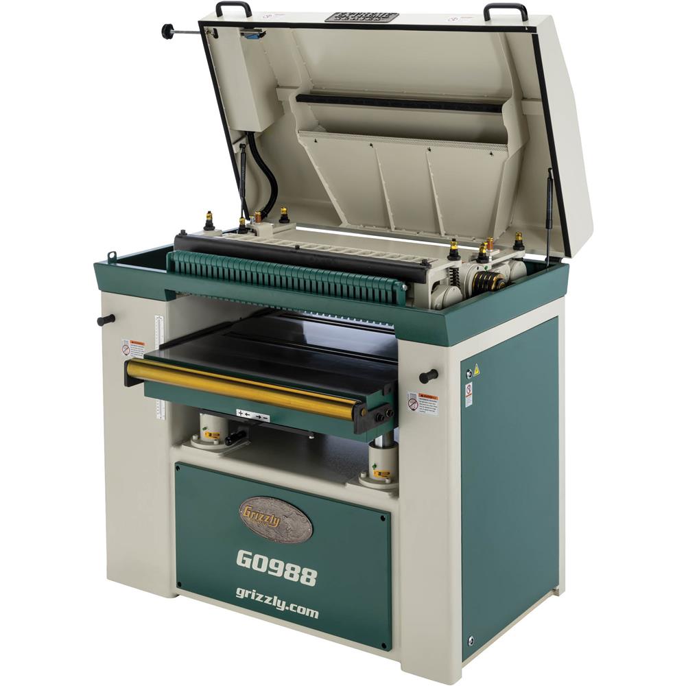 Grizzly G0988 - 32" Extreme Series Planer with V-Helical Cutterhead