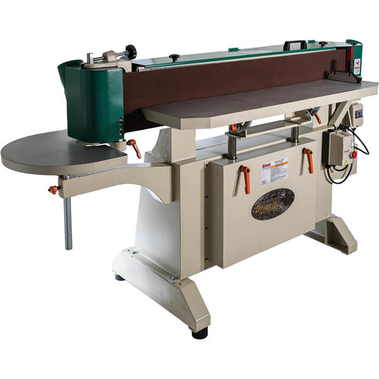 9" x 138-1/2" 3-Phase Industrial Oscillating Edge Sander