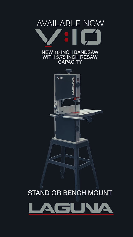 V:10 10" Bandsaw 110V, 1HP