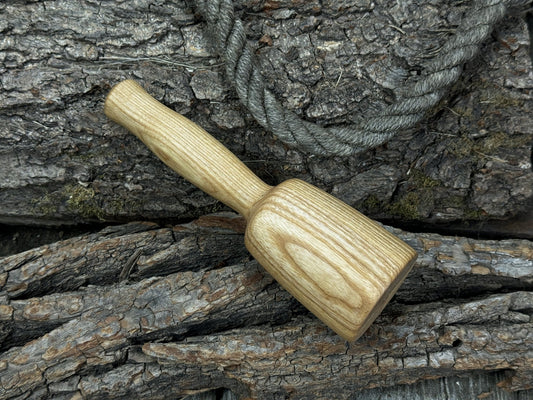 Quiet 7 oz. Wooden Mallet (Mallet Tool)