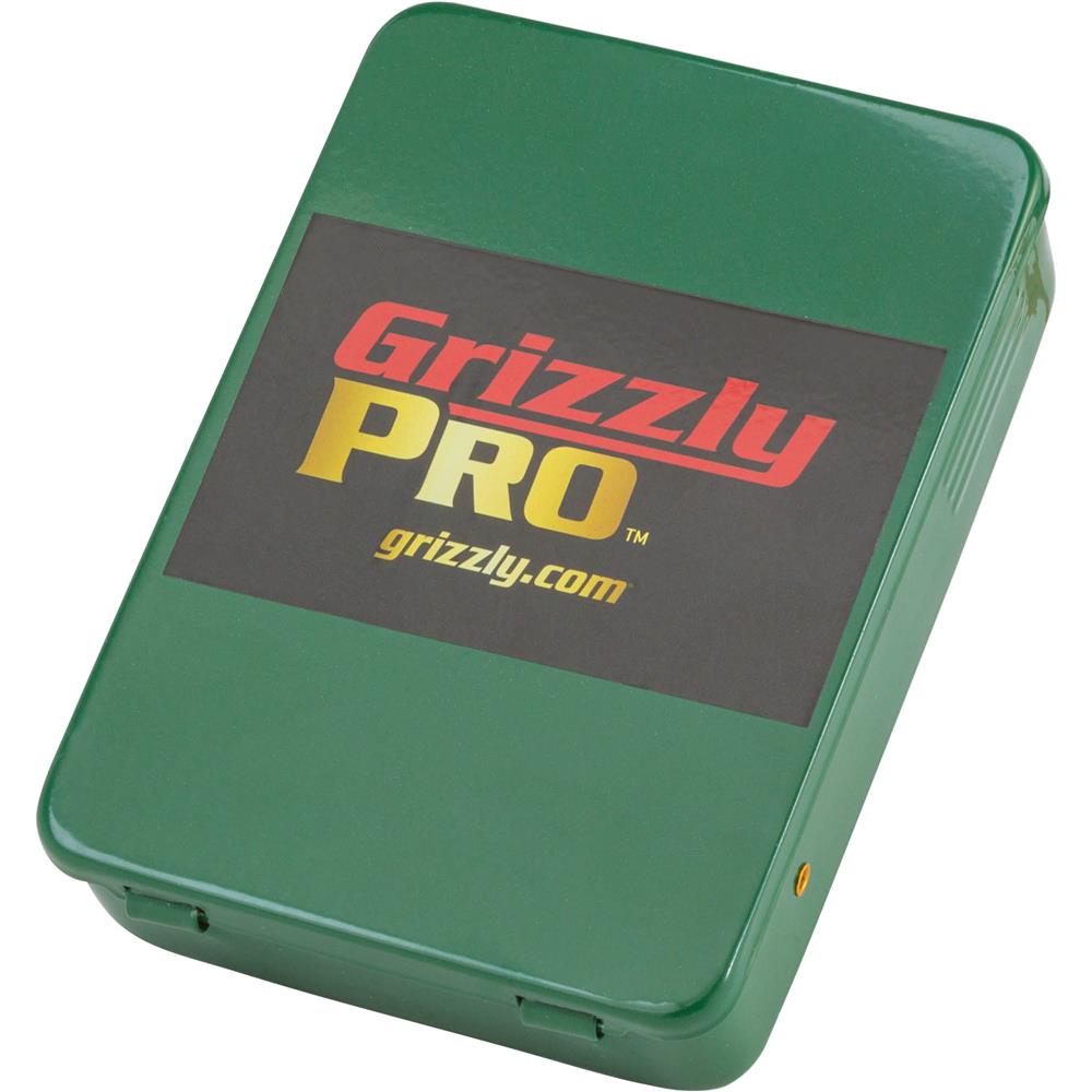 M2 HSS Metric TiN-Coated Drill Bit Set, 51 Pc.