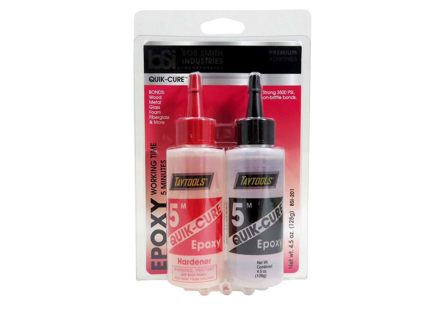 QUIK-CURE™ Epoxy 2 Part with Hardener 4.5 oz. - Norfolk Wood Shop