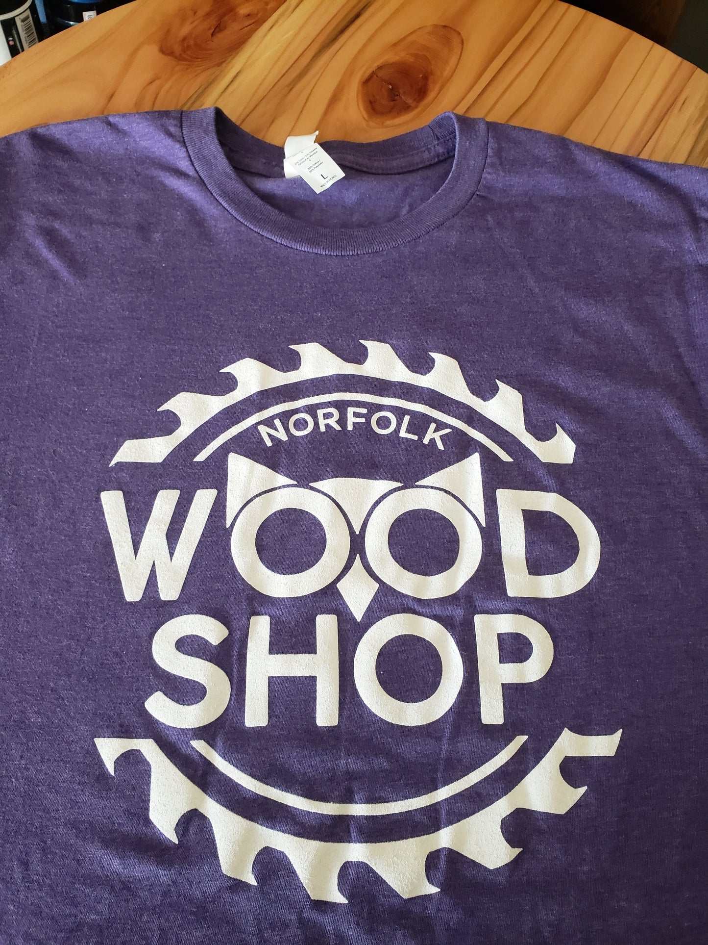 Norfolk Wood Shop Logo Shirts