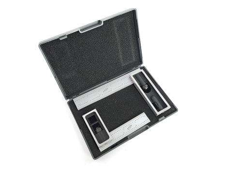 iGaging 4R Machinist Double Squares with 1/8", 1/16", 1/32 and 1/64" Graduations. - Norfolk Wood Shop