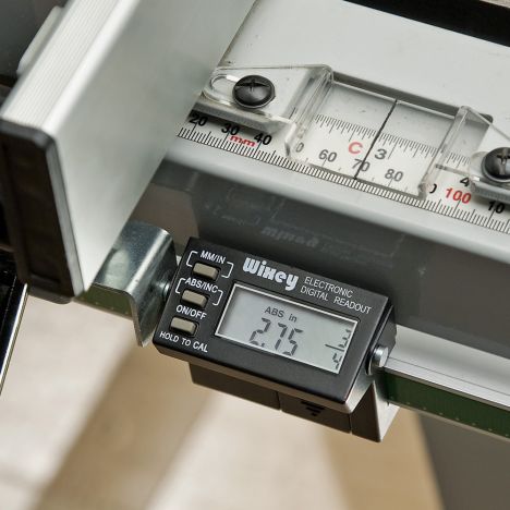 Saw Fence Digital Readout