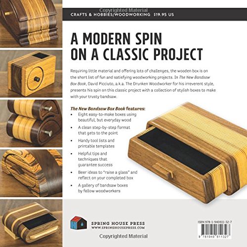 The New Bandsaw Box Book: Techniques & Patterns for the Modern Woodworker