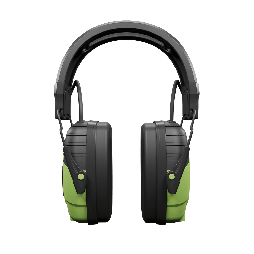 LINK Aware Earmuffs (Safety Green) - Norfolk Wood Shop