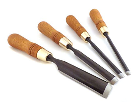 4 Piece Premium Firmer Gouge Set - Norfolk Wood Shop